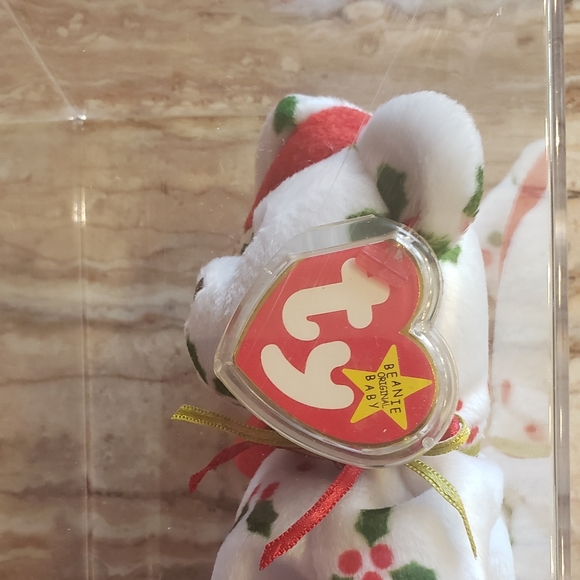 TY "1998 Holiday Teddy" Beanie Baby. Mint condition. - Picture 3 of 10